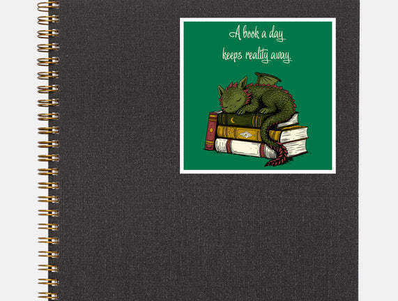 A Book A Day Keeps Reality Away