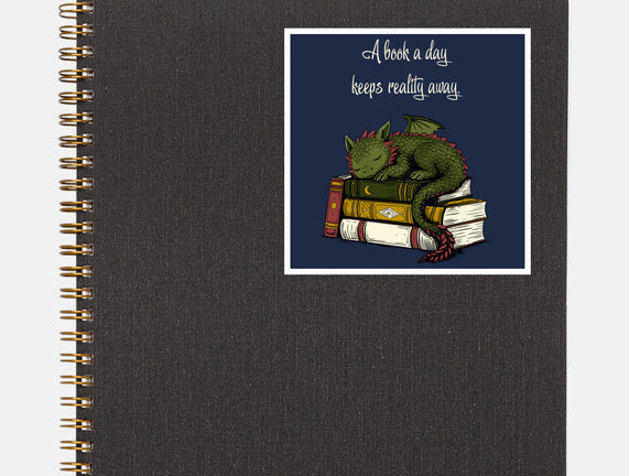 A Book A Day Keeps Reality Away