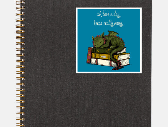 A Book A Day Keeps Reality Away