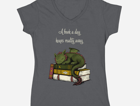 A Book A Day Keeps Reality Away
