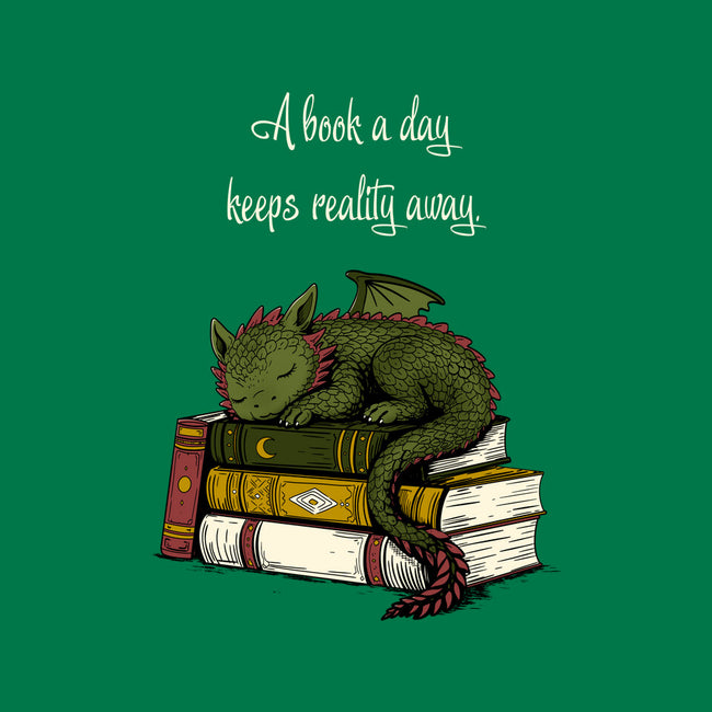 A Book A Day Keeps Reality Away-None-Basic Tote-Bag-Mattania