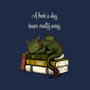 A Book A Day Keeps Reality Away-Womens-Basic-Tee-Mattania