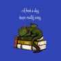 A Book A Day Keeps Reality Away-None-Fleece-Blanket-Mattania