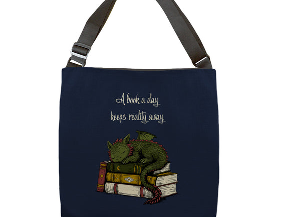 A Book A Day Keeps Reality Away