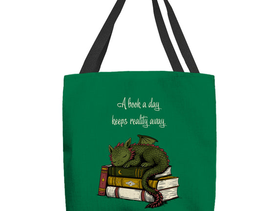 A Book A Day Keeps Reality Away
