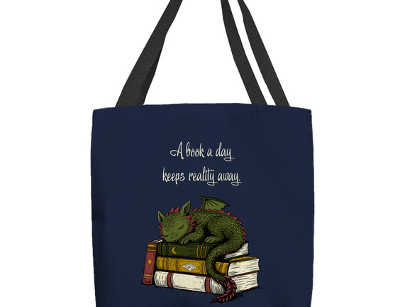 A Book A Day Keeps Reality Away