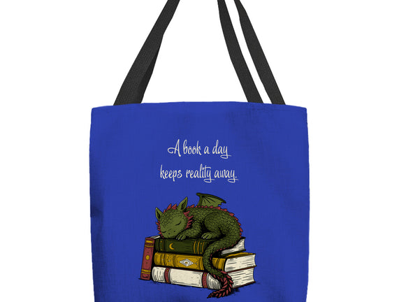 A Book A Day Keeps Reality Away