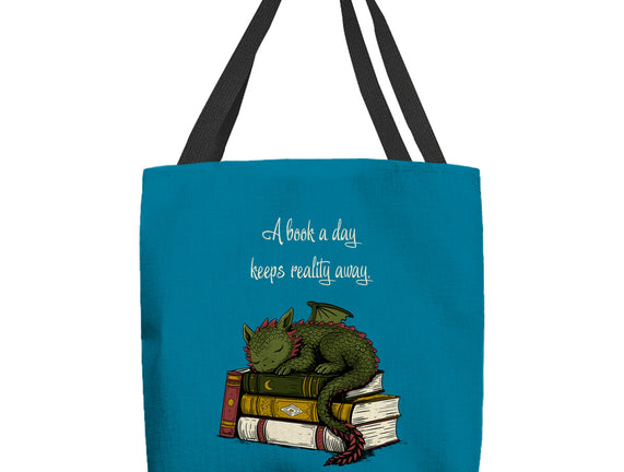 A Book A Day Keeps Reality Away