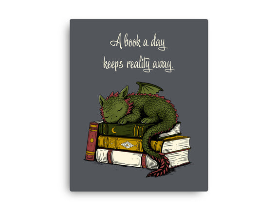 A Book A Day Keeps Reality Away
