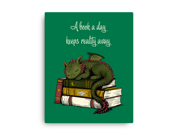 A Book A Day Keeps Reality Away
