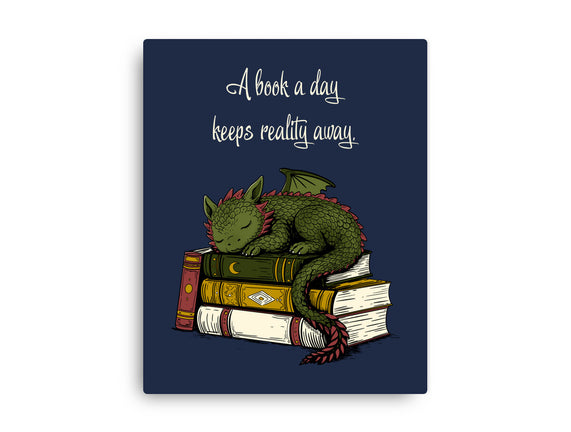 A Book A Day Keeps Reality Away