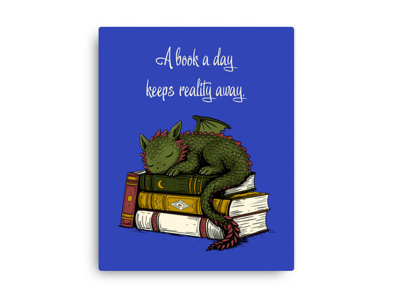 A Book A Day Keeps Reality Away