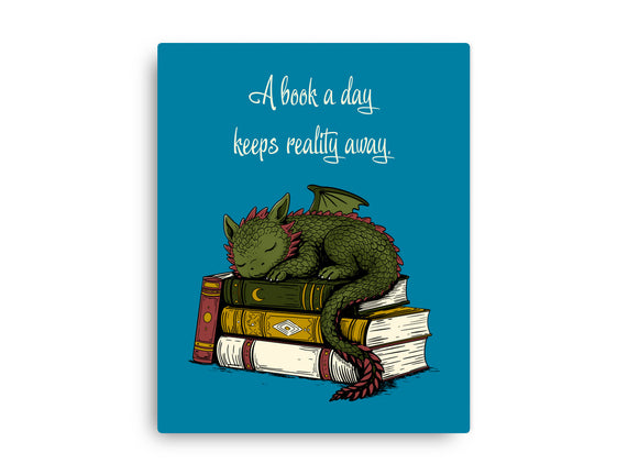 A Book A Day Keeps Reality Away