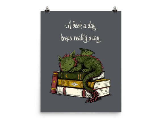 A Book A Day Keeps Reality Away