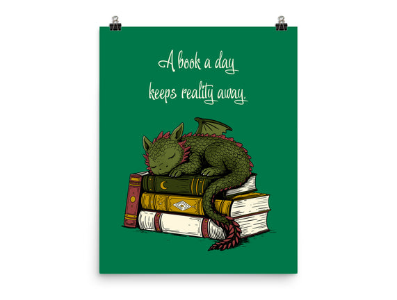 A Book A Day Keeps Reality Away