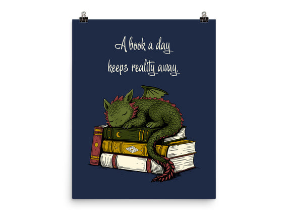 A Book A Day Keeps Reality Away