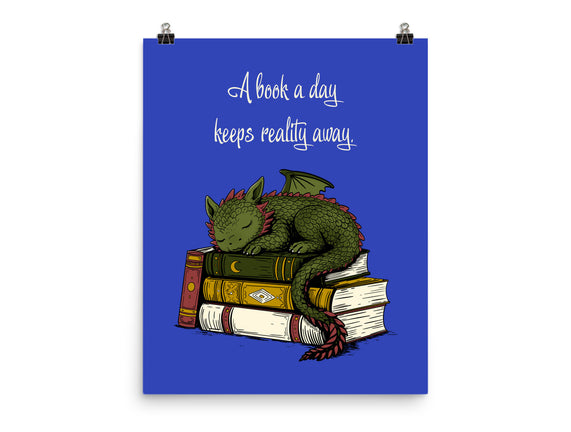 A Book A Day Keeps Reality Away