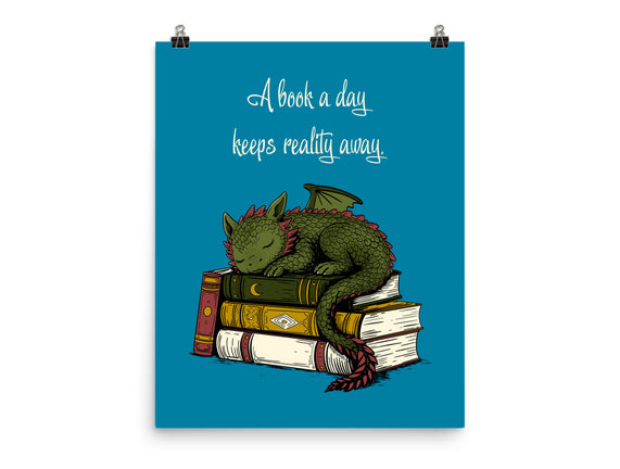 A Book A Day Keeps Reality Away