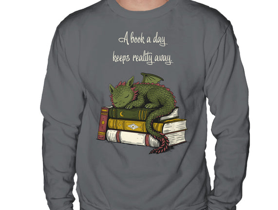 A Book A Day Keeps Reality Away