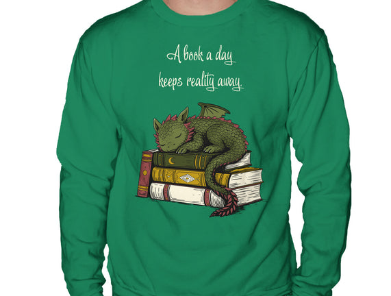 A Book A Day Keeps Reality Away