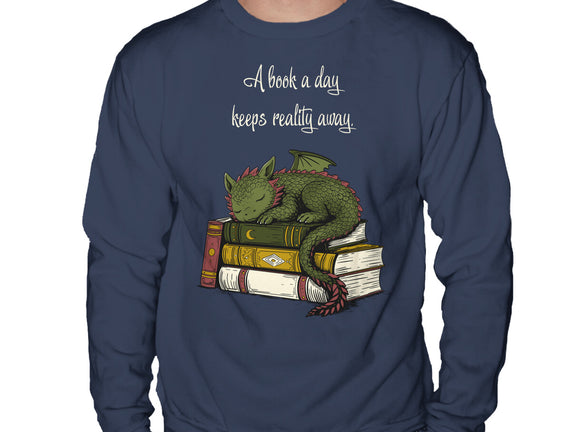 A Book A Day Keeps Reality Away