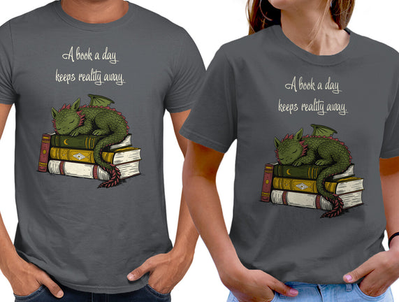 A Book A Day Keeps Reality Away