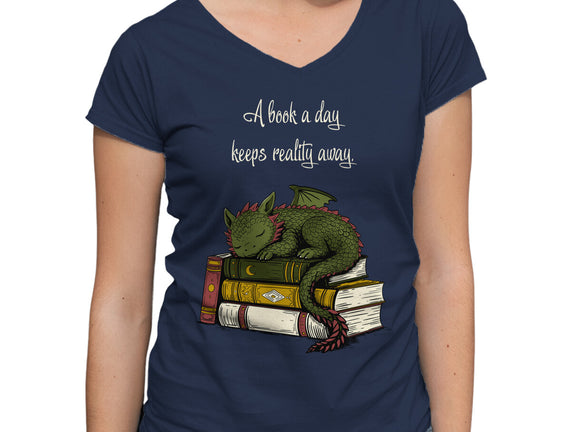 A Book A Day Keeps Reality Away