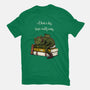 A Book A Day Keeps Reality Away-Womens-Fitted-Tee-Mattania