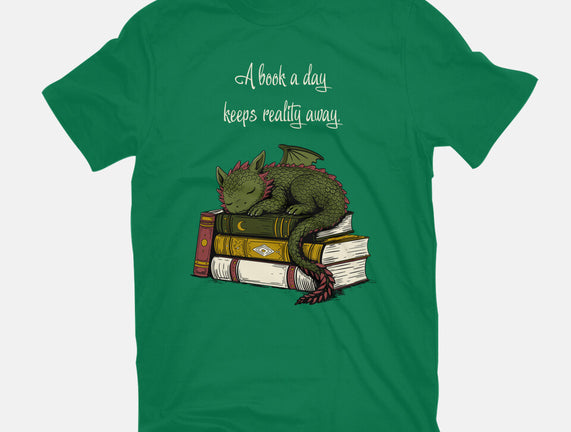 A Book A Day Keeps Reality Away