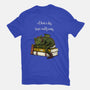 A Book A Day Keeps Reality Away-Womens-Basic-Tee-Mattania