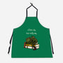 A Book A Day Keeps Reality Away-Unisex-Kitchen-Apron-Mattania
