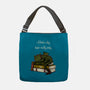 A Book A Day Keeps Reality Away-None-Adjustable Tote-Bag-Mattania