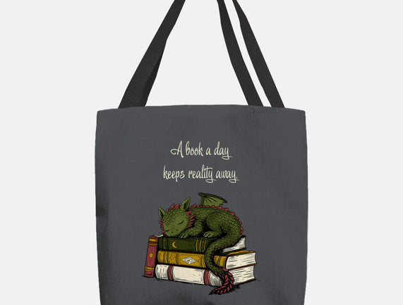 A Book A Day Keeps Reality Away