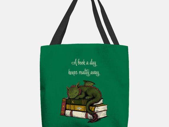 A Book A Day Keeps Reality Away