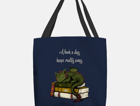 A Book A Day Keeps Reality Away