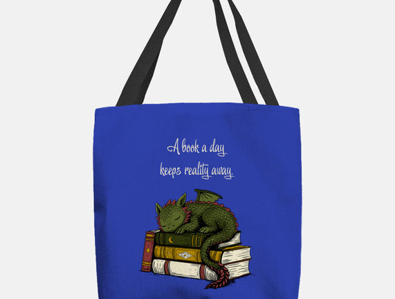 A Book A Day Keeps Reality Away