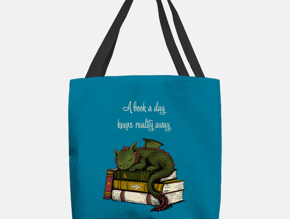 A Book A Day Keeps Reality Away
