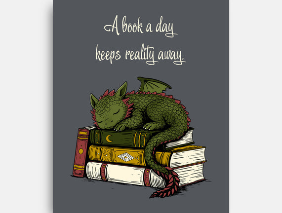 A Book A Day Keeps Reality Away