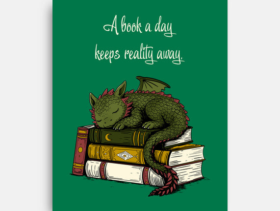 A Book A Day Keeps Reality Away