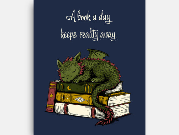 A Book A Day Keeps Reality Away
