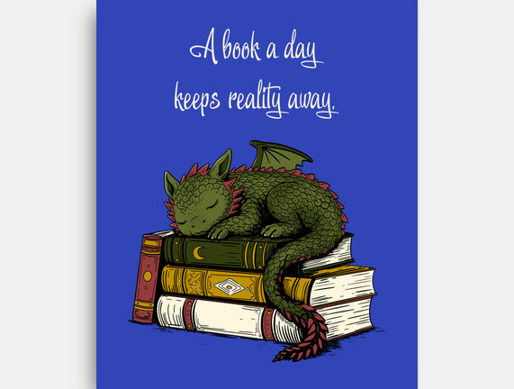 A Book A Day Keeps Reality Away