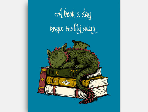 A Book A Day Keeps Reality Away