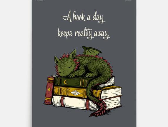 A Book A Day Keeps Reality Away