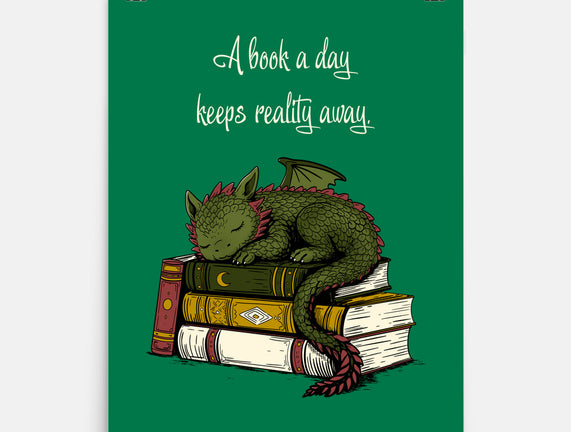 A Book A Day Keeps Reality Away