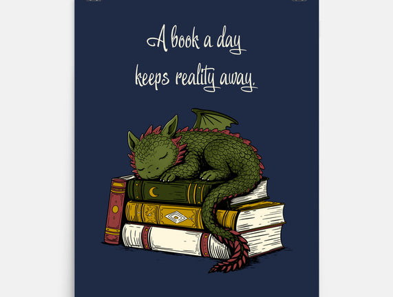 A Book A Day Keeps Reality Away