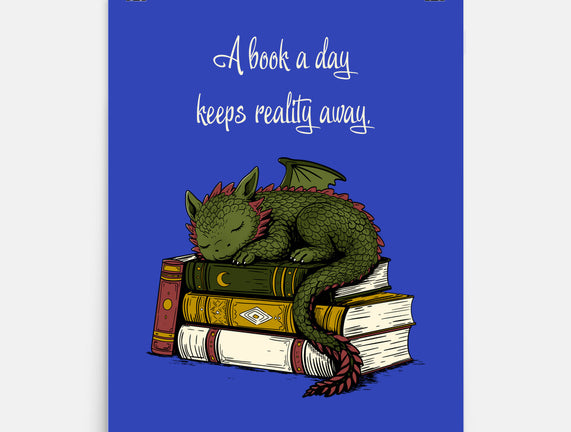 A Book A Day Keeps Reality Away