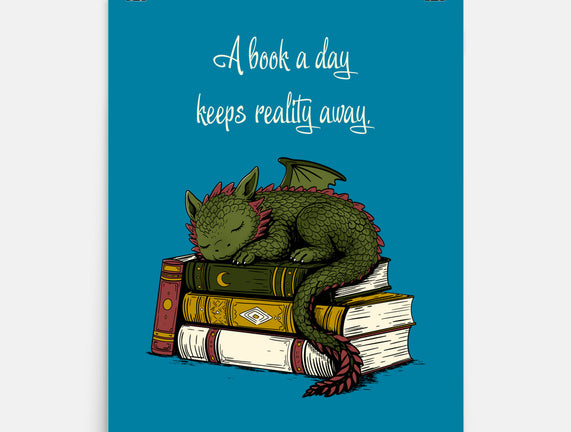 A Book A Day Keeps Reality Away