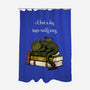 A Book A Day Keeps Reality Away-None-Polyester-Shower Curtain-Mattania