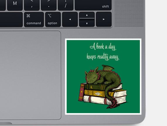 A Book A Day Keeps Reality Away