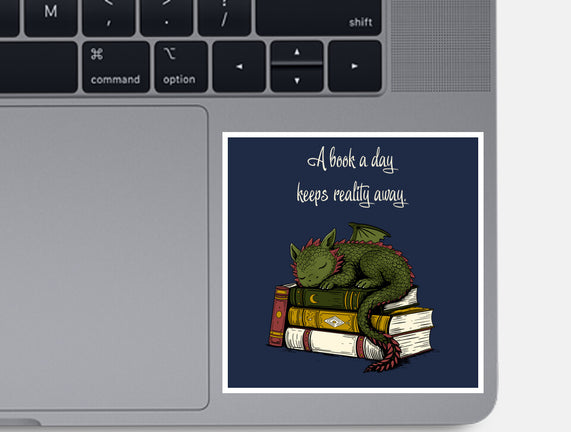A Book A Day Keeps Reality Away